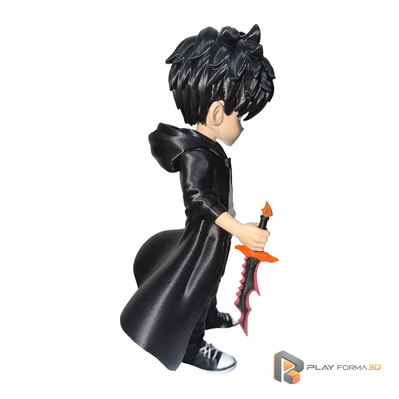 Action Figure Sung Jinwoo - Solo Leveling (foto 3)