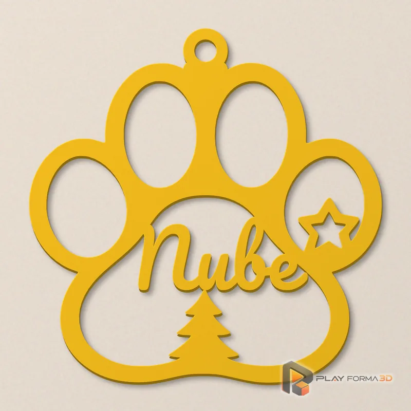 Kit 4 Enfeites de Natal Personalizados com Nome (foto 6)